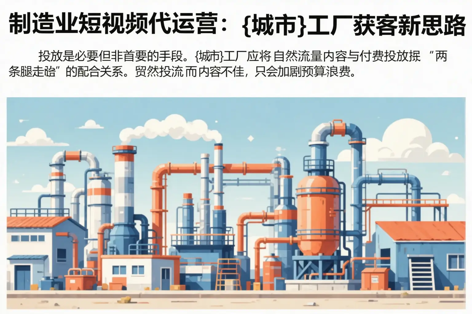 制造业短视频代运营:茂南工厂获客新思路